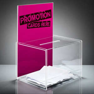 Sigel Aktionsbox mit Einwurf VA150 Transparent (B x H x T) 225 x 310
