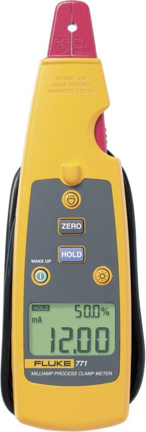 Fluke 771+2AC Stromzange, Hand-Multimeter digital CAT II 300V Anzeige