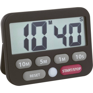 TFA Dostmann 38.2038.01 Timer Schwarz digital