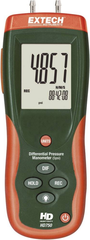 Extech HD750 Druck-Messgert Luftdruck 0 - 0.3447 bar