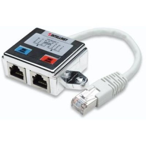 Intellinet RJ45 Netzwerk Adapter CAT 5 [1x RJ45-Stecker - 2x RJ45-
