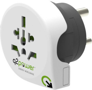 Q2 Power 1.100240 Reiseadapter Welt nach Indien