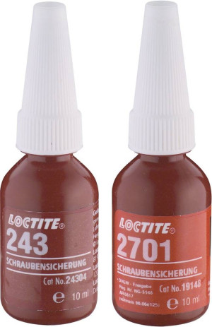 LOCTIT 243 + 2701 243+2701 Schraubensicherung 1 Set