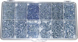TOOLCRAFT DIN 7981 - STZN Senkblechschrauben 730 Teile