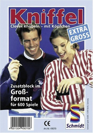 Schmidt Spiele Kniffelblock gro 100 Blatt