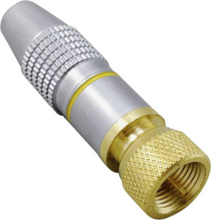 TRU Components TC-2510525 F-Stecker Anschlsse: F-Stecker Kabel-
