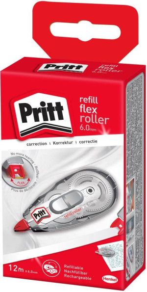 Pritt Korrekturroller refill flex 6mm Wei 12m 1St.