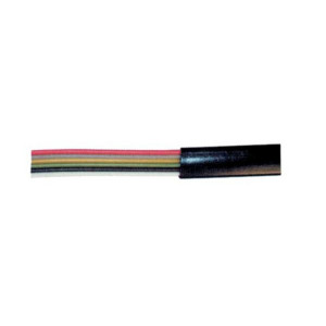 Anschlusskabel 4-adrig, AWG28, schwarz, 100 m Spule