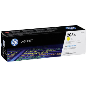 HP 203A CF542A Tonerkassette Gelb 1300 Seiten Original Toner