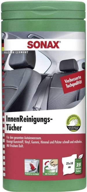 Sonax 412200 Cockpit-Reinigungstcher 25St.