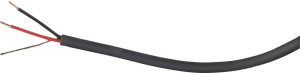 Kash 70I119 Mikrofonkabel 2 x 0.12m Schwarz 10m