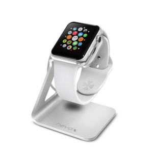 nevox Aluminium Halterung fr Apple Watch - Silber