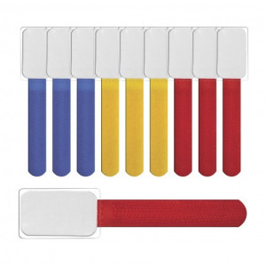 Label the Cable Kabelhalter 2530 Blau, Gelb, Rot