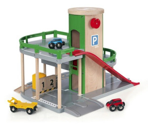 Brio Parkhaus, Straen und Schienen