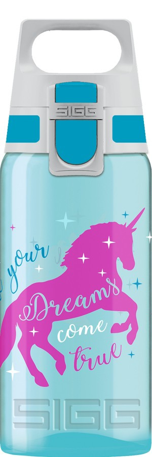 SIGG Trinkflasche VIVA ONE Unicorn 8686.60 Hellblau 500ml