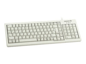 CHERRY G84-5200LCMDE-0 Kabelgebunden Tastatur Deutsch, QWERTZ Grau