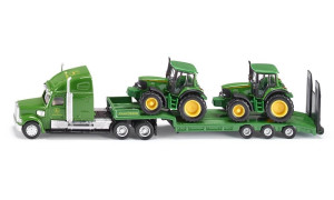 SIKU Spielwaren John Deere Tieflader mit John Deere Fertigmodell