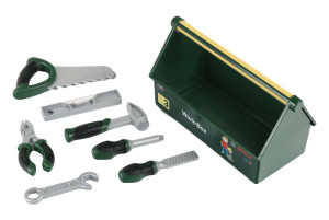 Klein Theo 8573 Bosch Werkzeugkasten 7-teilig Bosch Werkzeugkasten