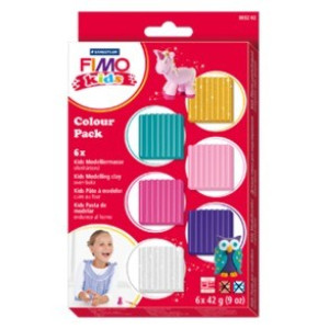 Staedtler FIMO kids Colour Pack - girlie 6 x 42g