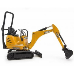 Bruder Baufahrzeug Modell JCB Mikrobagger 8010 CTS Fertigmodell