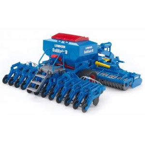 Bruder Lemken Solitair 9 Saatkombination Fertigmodell Landwirtschafts