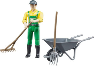 Bruder Figurenset Landwirt mit Zubehr