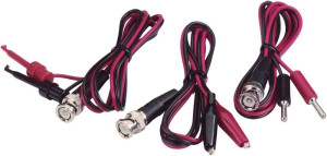 VOLTCRAFT BNC-Messleitungs-Set 0.80m Schwarz, Rot