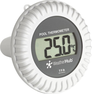 TFA Dostmann Poolsender mit Display, 30.3199.IT, fr TFA