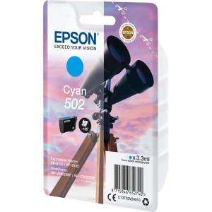 Epson Tintenpatrone 502 Cyan (ca.160 Seiten) - Passend fr WorkForce