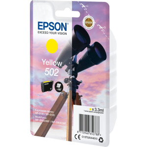 Epson Tintenpatrone 502 Gelb (ca.160 Seiten) - Passend fr WorkForce