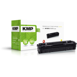 KMP H-T215YX Tonerkassette ersetzt HP 201X, CF402X Gelb 2300 Seiten