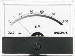 VOLTCRAFT AM-86X65/100MA AM-86X65/100MA Einbau-Messgert AM-86X65/