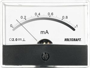 VOLTCRAFT AM-86X65/1MA AM-86X65/1MA Einbau-Messgert AM-86X65/1mA/DC