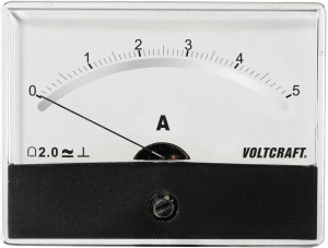 VOLTCRAFT AM-86X65/5A/DC AM-86X65/5A/DC Einbau-Messgert AM-86X65/5A/
