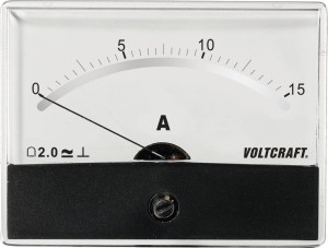 VOLTCRAFT AM-86X65/15A/DC AM-86X65/15A/DC Einbau-Messgert AM-86X65/