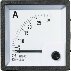 VOLTCRAFT AM-72X72/25A AM-72X72/25A Analog-Einbaumessgert AM-72X72/