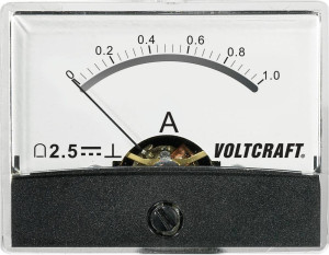 VOLTCRAFT AM-60X46/1A/DC AM-60X46/1A/DC Einbau-Messgert AM-60X46/1A/