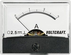 VOLTCRAFT AM-60X46/3A/DC AM-60X46/3A/DC Einbau-Messgert AM-60X46/3A/