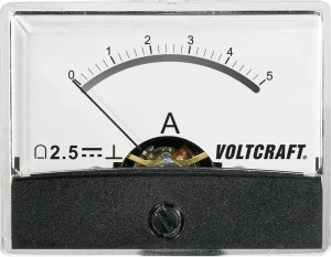 VOLTCRAFT AM-60X46/5A/DC AM-60X46/5A/DC Einbau-Messgert AM-60X46/5A/