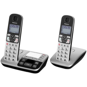 Panasonic KX-TGE522GS silber-schwarz