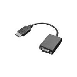 Lenovo 0B47069 Adapter [1x HDMI-Stecker - 1x VGA-Buchse] Schwarz