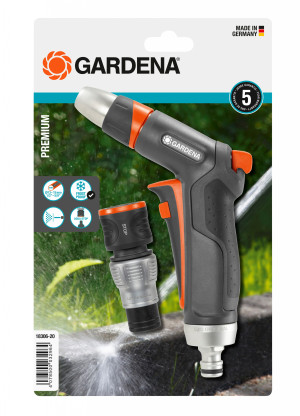 GARDENA 18306-20 Reinigungsspritze mit Anschluss-Set