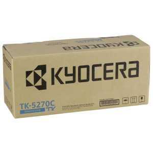 Kyocera Toner TK-5270C Cyan (ca. 6.000 Seiten) - Passend fr ECOSYS
