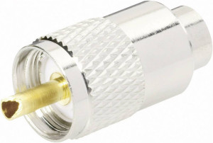 TRU Components 1579278 UHF-Steckverbinder Stecker, gerade 1St.
