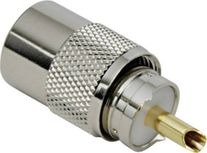 TRU Components 1579365 UHF-Steckverbinder Stecker, gerade 1St.