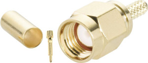 TRU Components 1579491 SMA-Steckverbinder Stecker, gerade 1St.