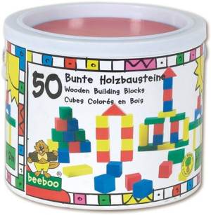Beeboo Holz Holz-Kltze Bausteine