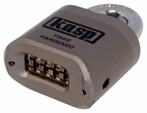 KASP K11960D Vorhngeschloss verschieden schlieend Silber