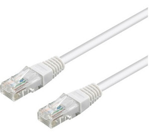 Goobay 0,5m CAT 6 Patchkabel, S/FTP (PiMF), Wei
