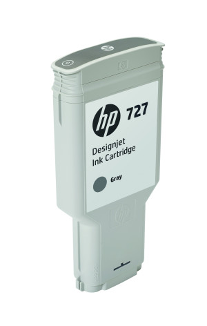 HP Original 727 Druckerpatrone - grau (F9J80A)